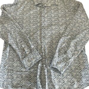 John‎ Lennon Men’s Patterned Long Sleeve Button Down Shirt XL
